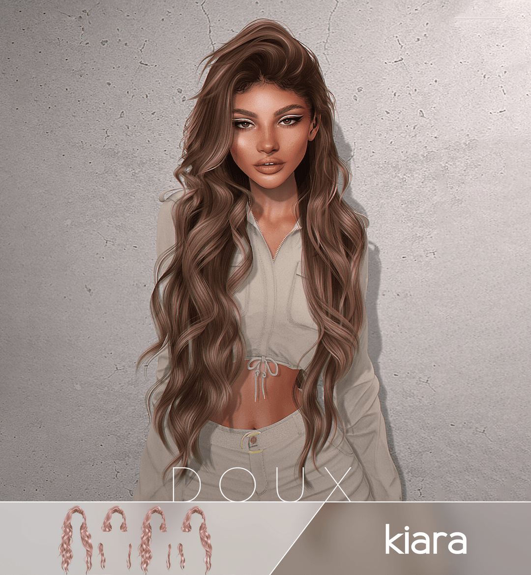 Скриншот мода Прическа Kiara Hairstyle